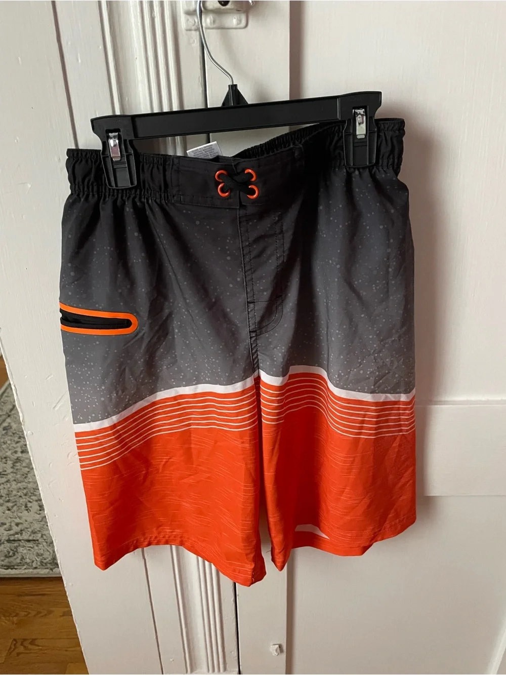 3 pair boys swimming trunks, 1 boys board short